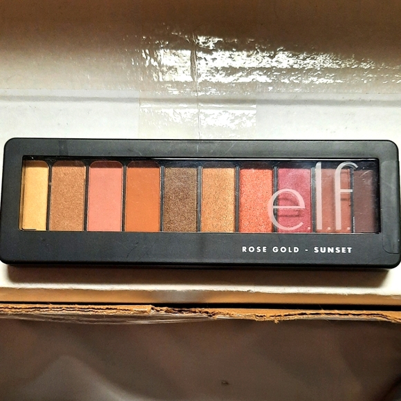 ELF Makeup New Elf Rose Gold Eyeshadow Palette Sunset Poshmark